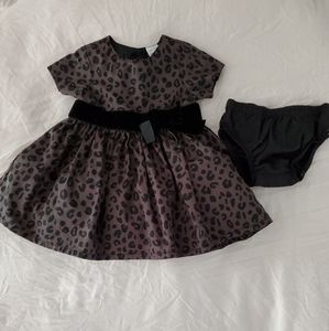 Carter's Leopard Print Dress and Bloomers